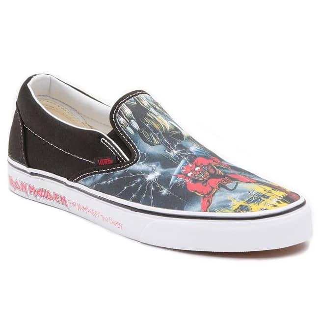 Iron maiden vans shoes Clearance