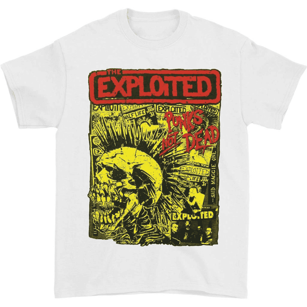 The Exploited Punks Not Dead T-Shirt