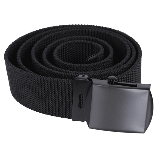 Web Belt Black Buckle