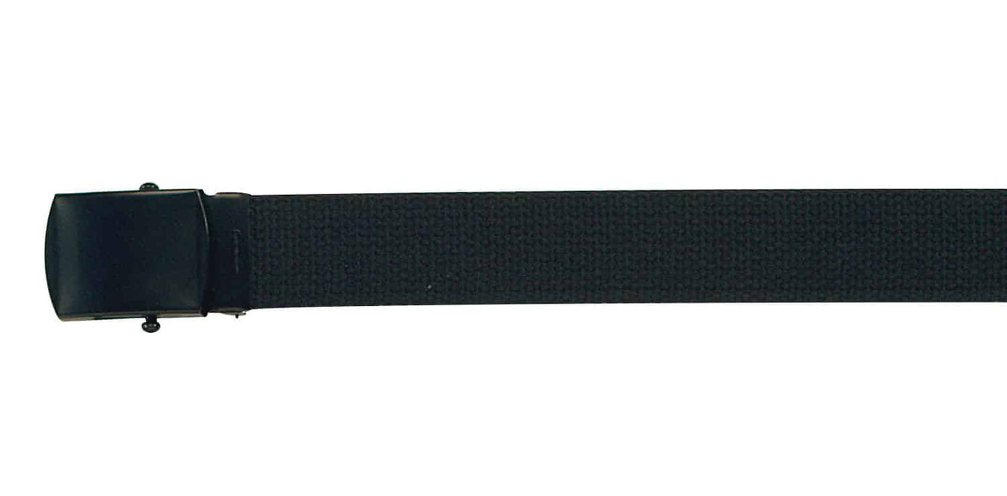 Web Belt Black Buckle