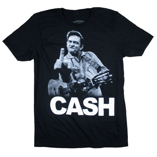 Johnny Cash Middle Finger T-Shirt