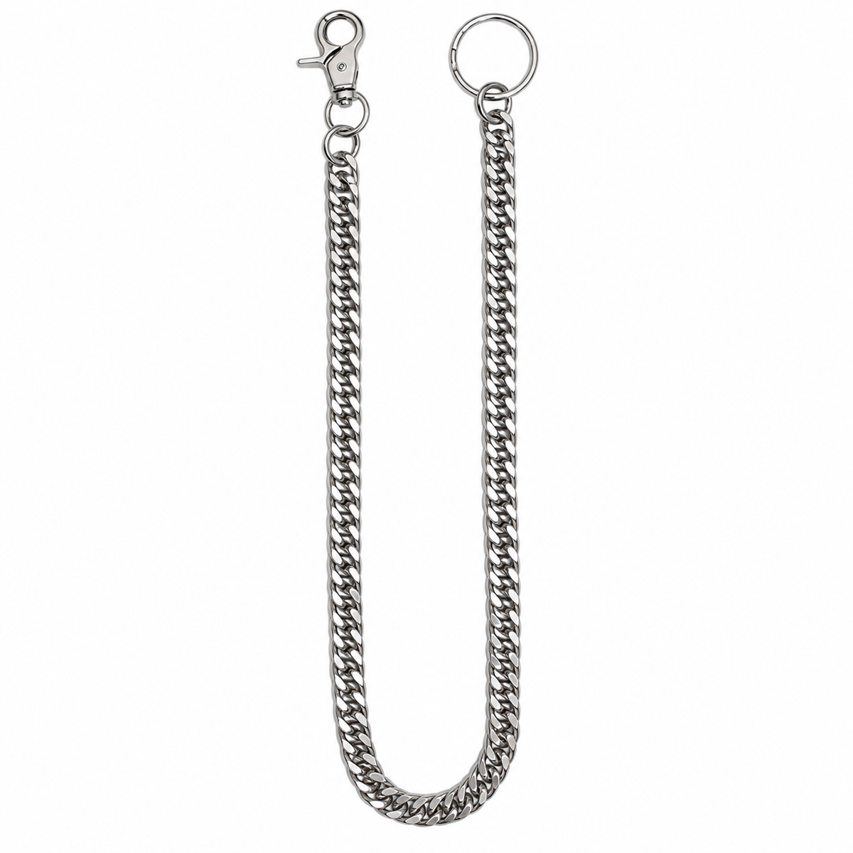 Chrome Double Link Wallet Chain 21''