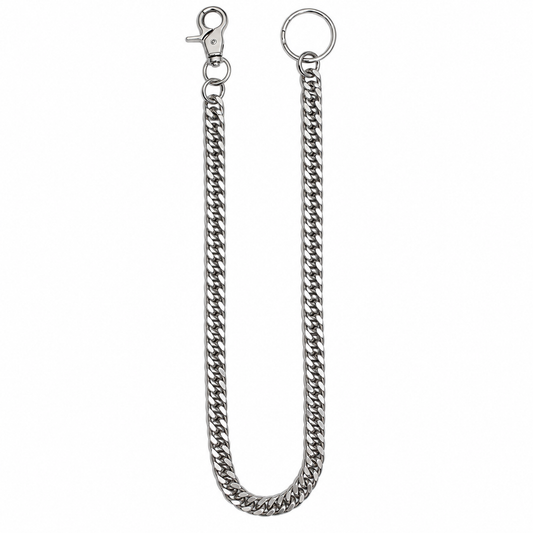 Chrome Double Link Wallet Chain 21''