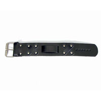 Thumbnail for studded black leather watchband