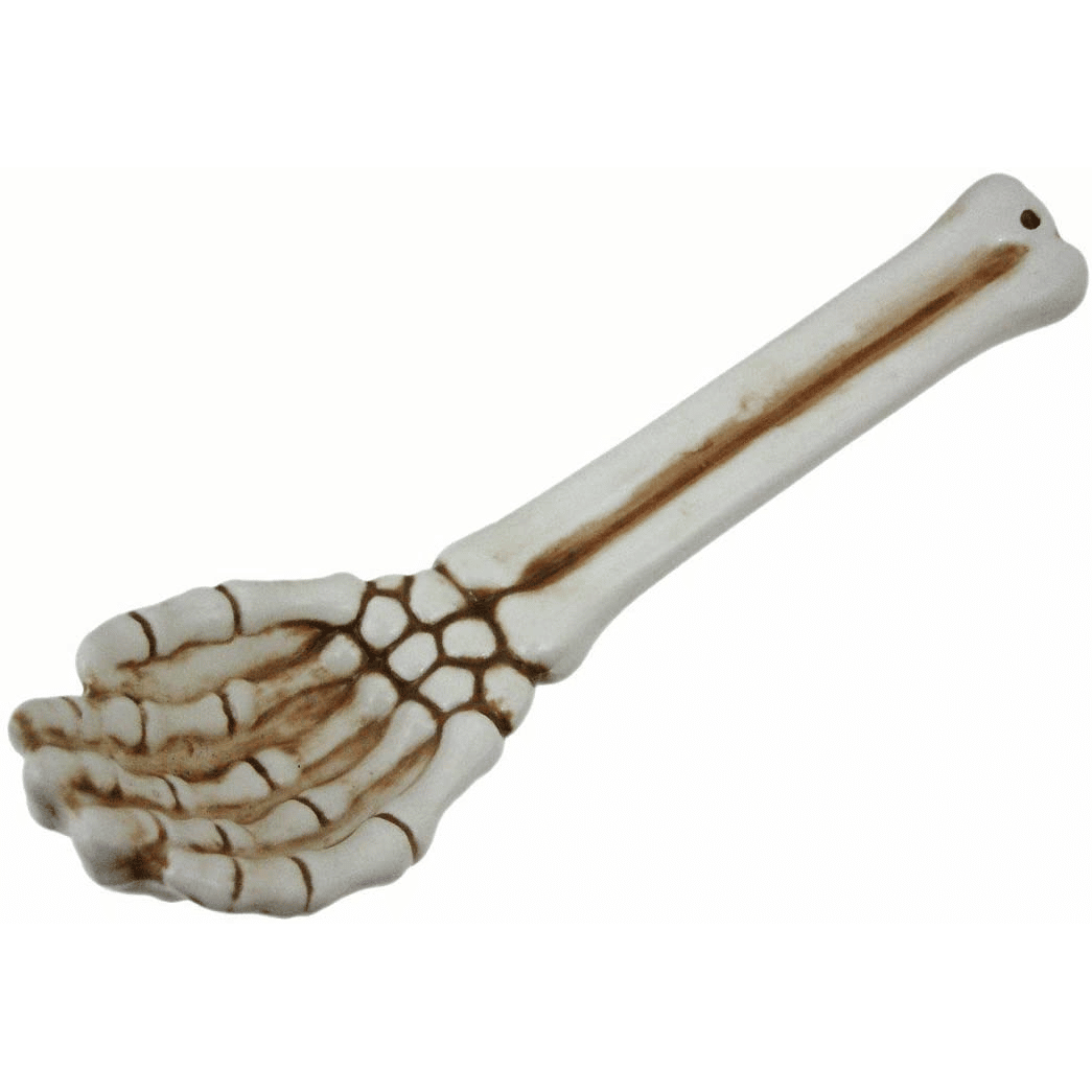 Skull Bowl with Spoon