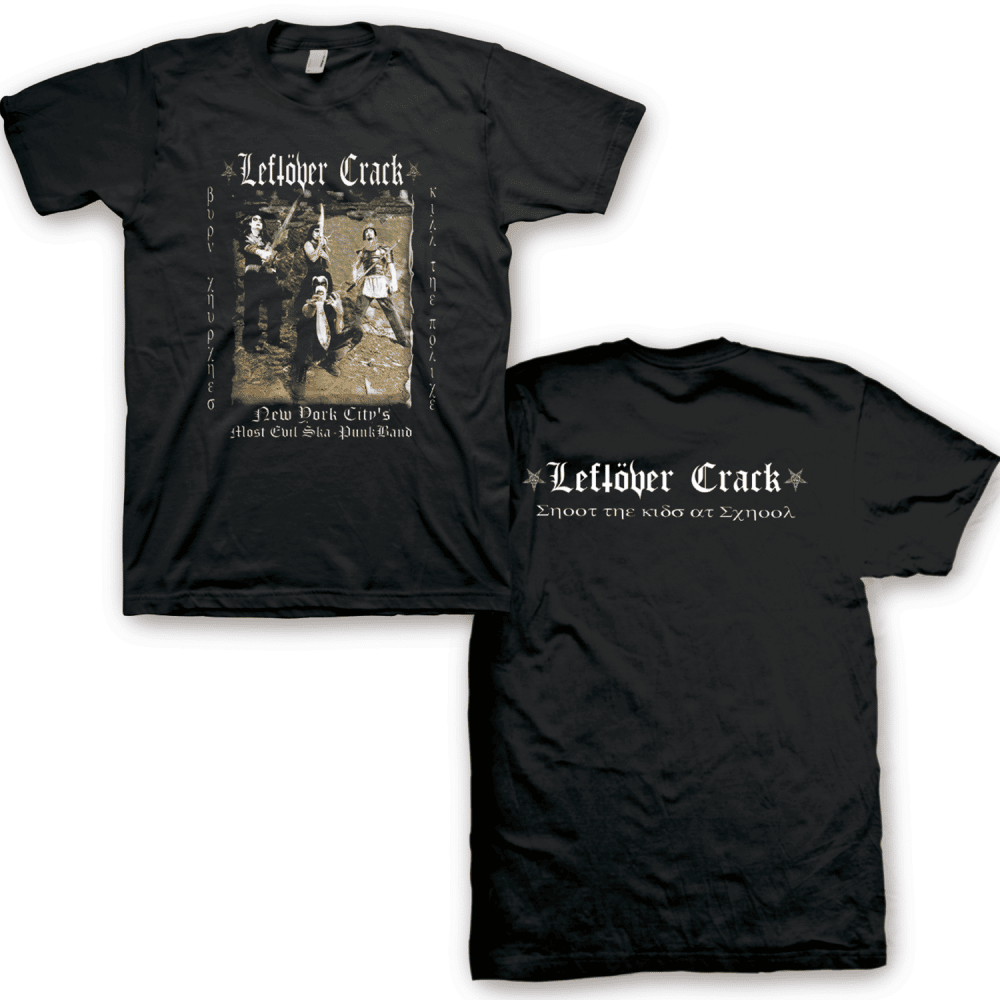 Leftover Crack Black Metal T-Shirt