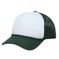 Thumbnail for Dark Green and White Trucker Hat