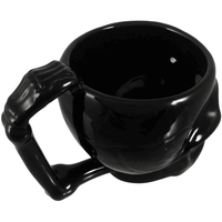 Thumbnail for Black Ceramic Skull Mug