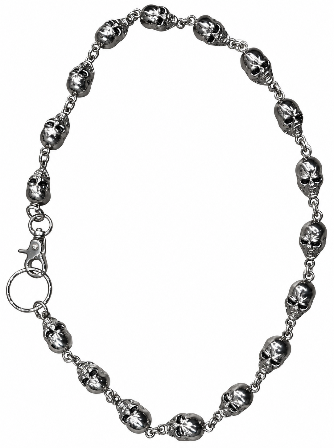 Skull Wallet Chain 31"