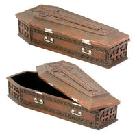 Thumbnail for Brown Vampire Coffin Box