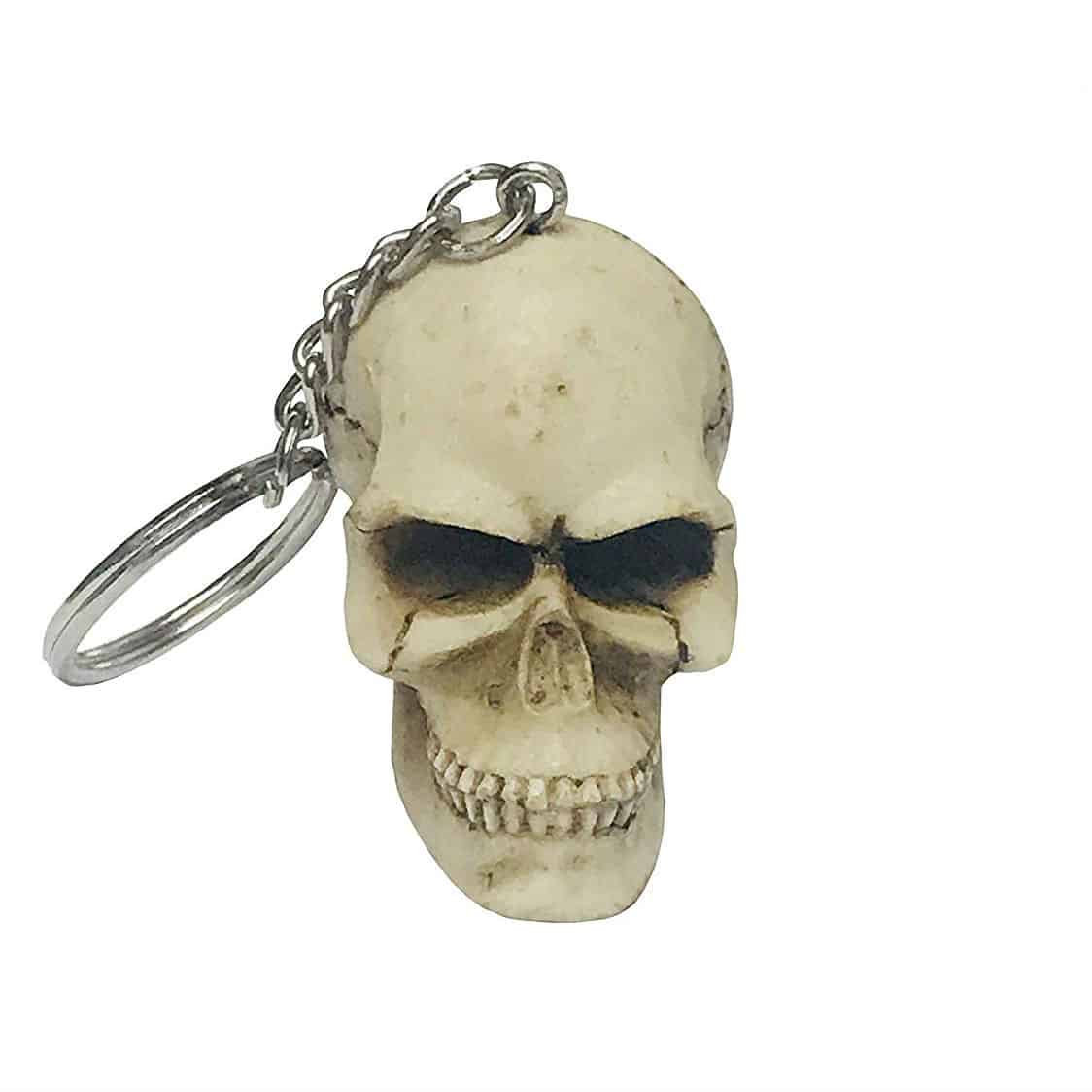 Vintage Skull Key Chain – Red Zone