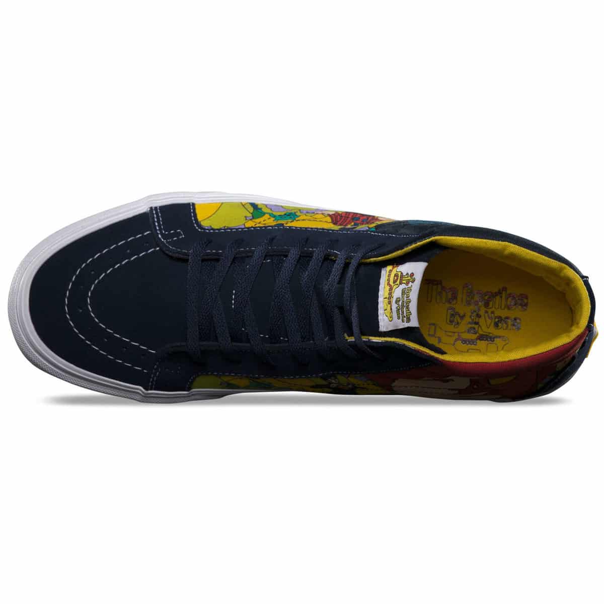 Vans Sk8 Hi The Beatles Yellow Submarine Faces Shoe
