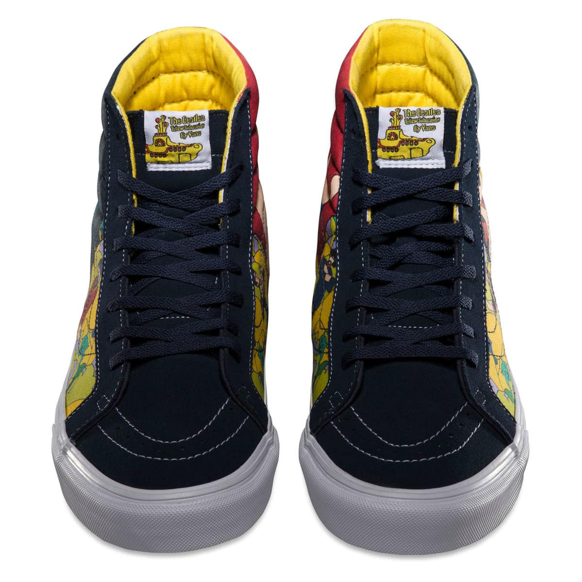 Vans Sk8 Hi The Beatles Yellow Submarine Faces Shoe
