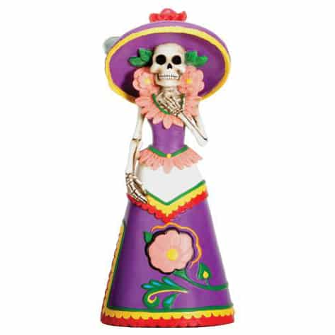 Purple Señorita Figurine