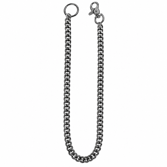 Chrome Medium Link Wallet Chain 30"