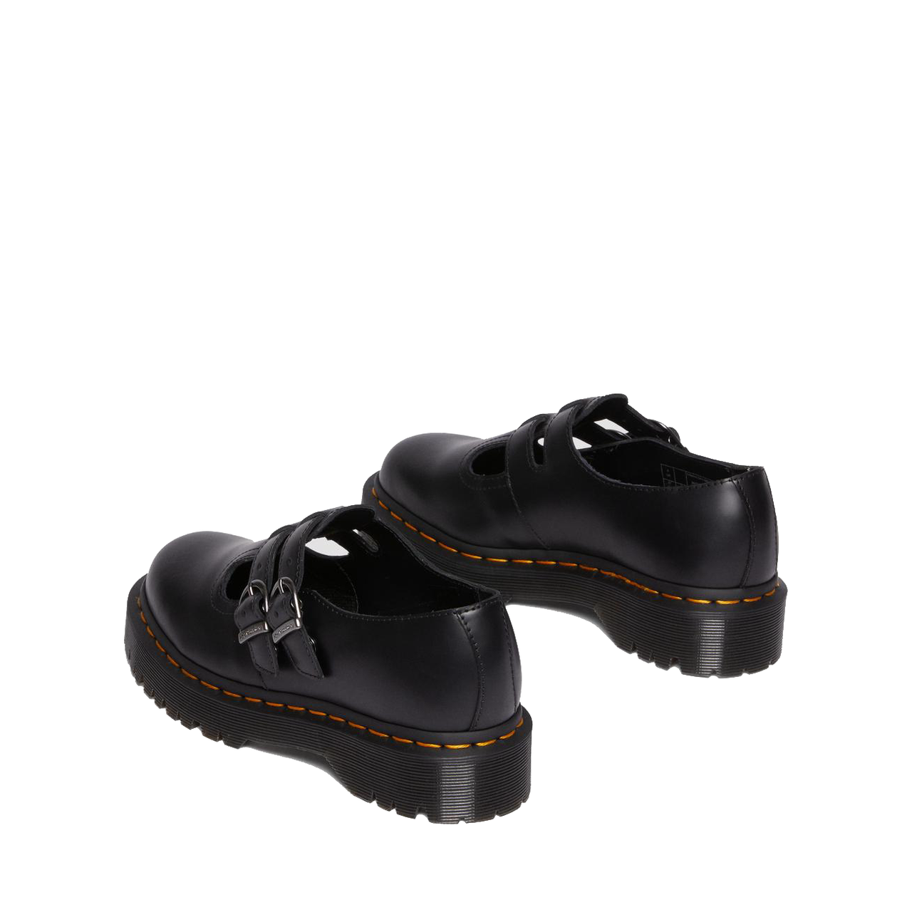 Dr. Martens 8065 II Black Smooth Platform Mary Jane