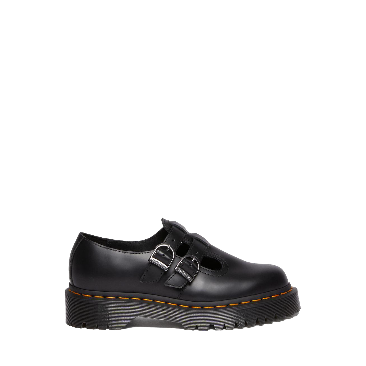 Dr. Martens 8065 II Black Smooth Platform Mary Jane