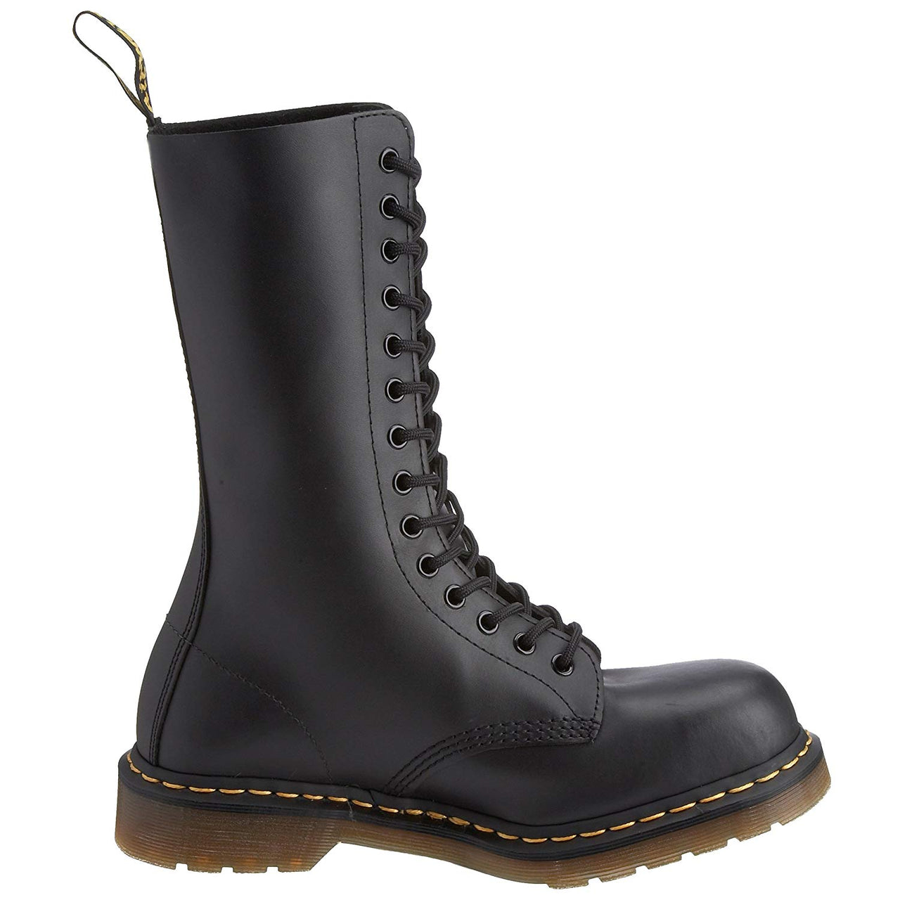 Dr. Martens 1940 Black 14-Eye Steel Toe Boot