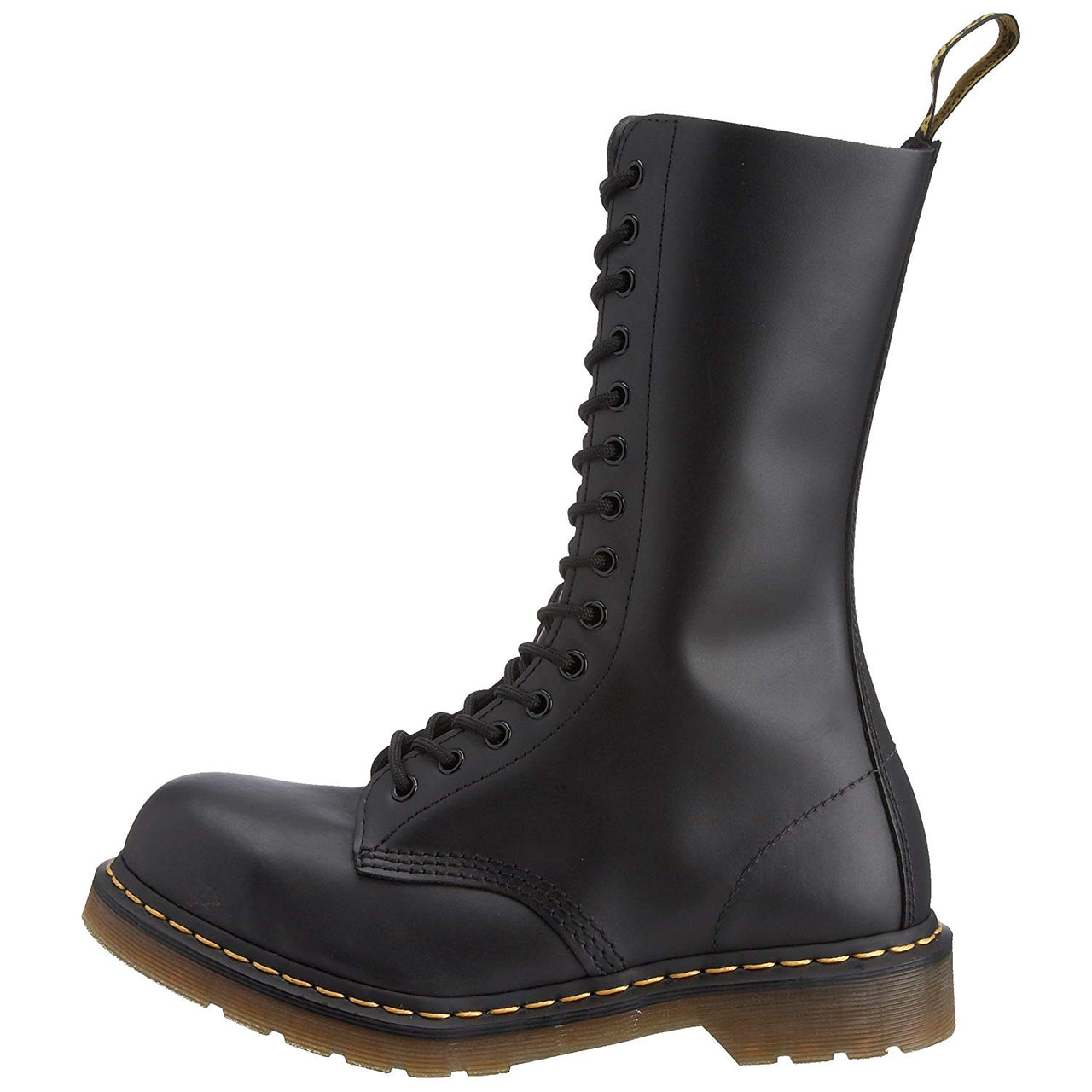 Dr. Martens 1940 Black 14-Eye Steel Toe Boot