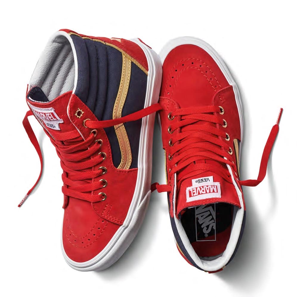 Vans Sk8-Hi Captain Marvel Shoe