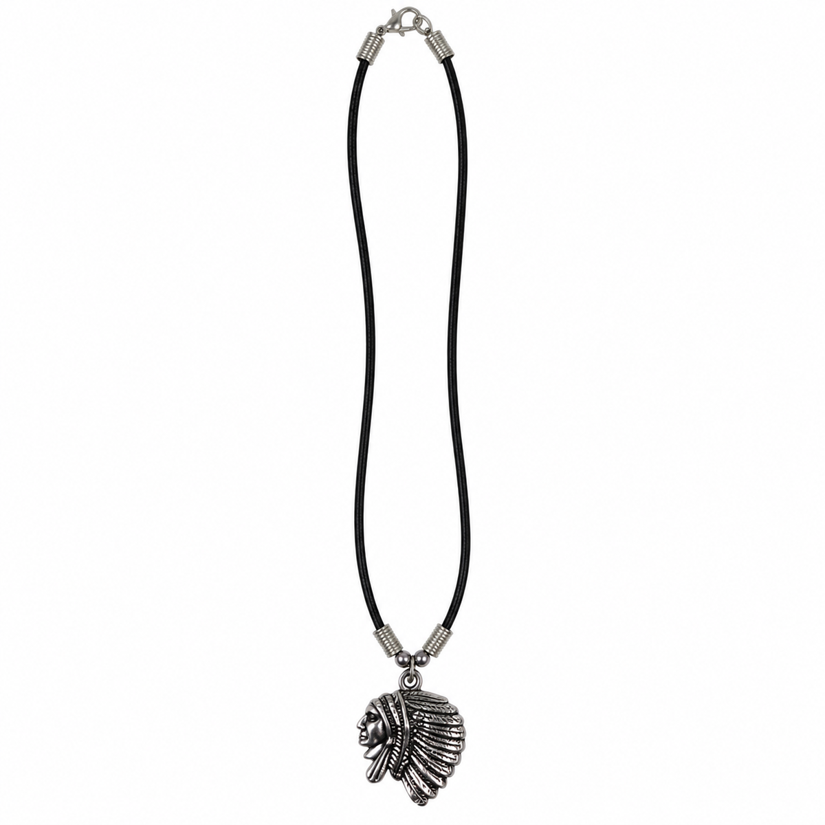 Native American Head Necklace