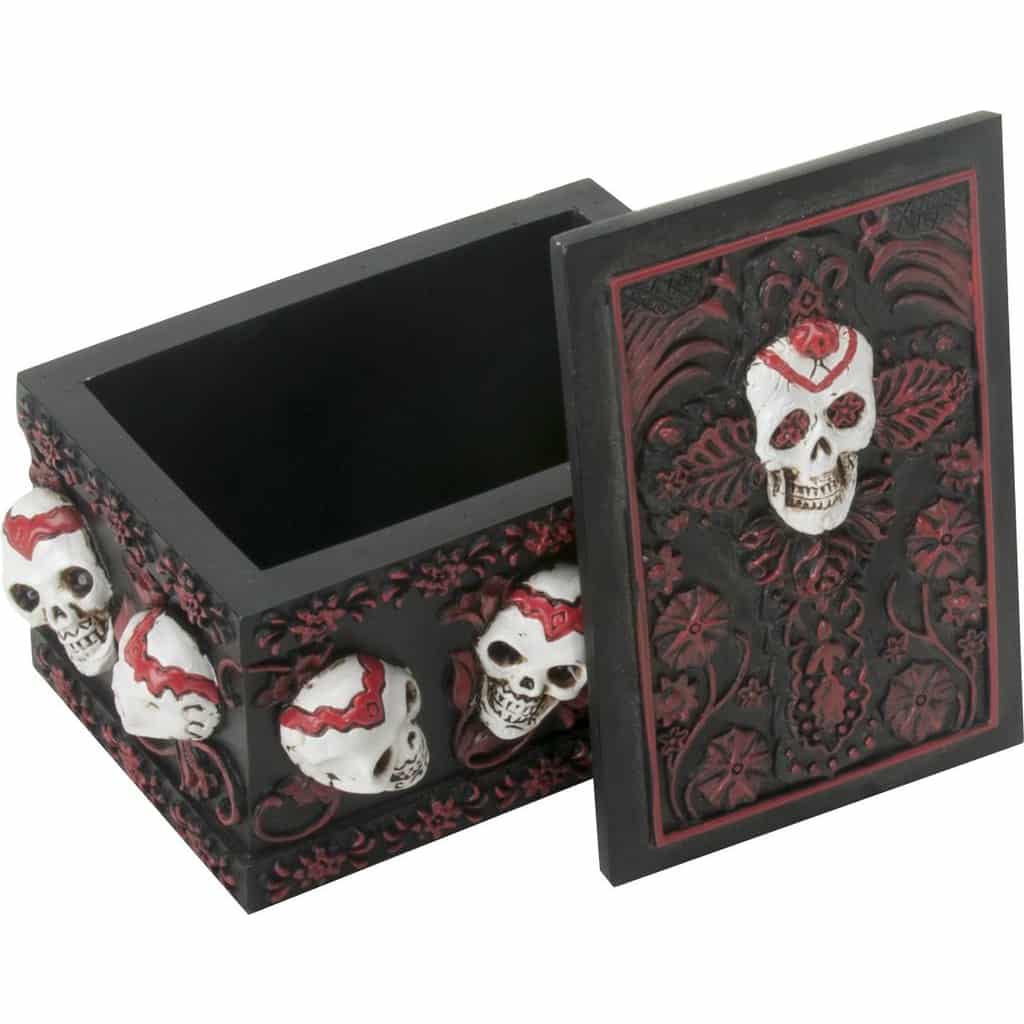 Day of the Dead Skull Box / Dia de los Muertos