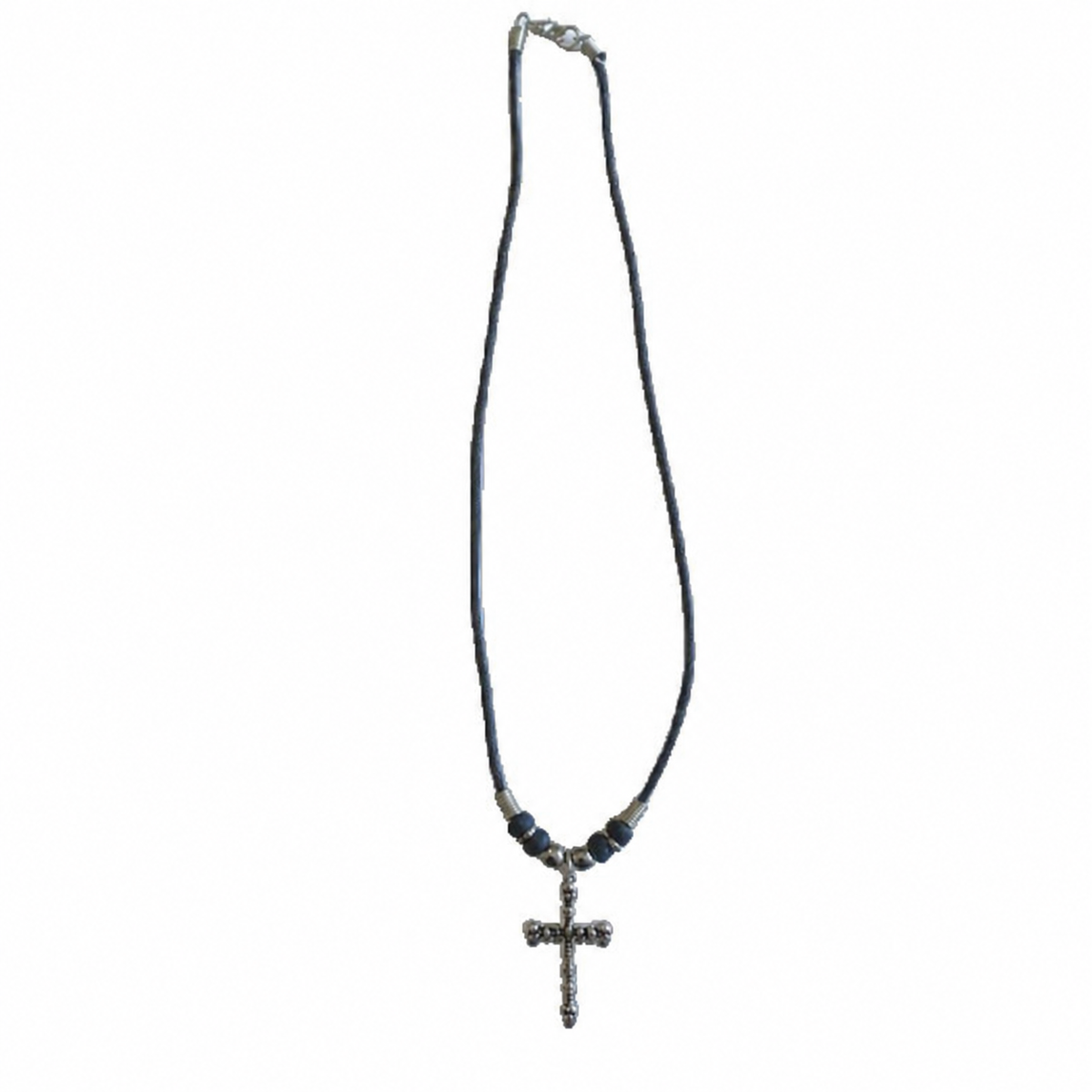 Slim Skulls Cross Necklace