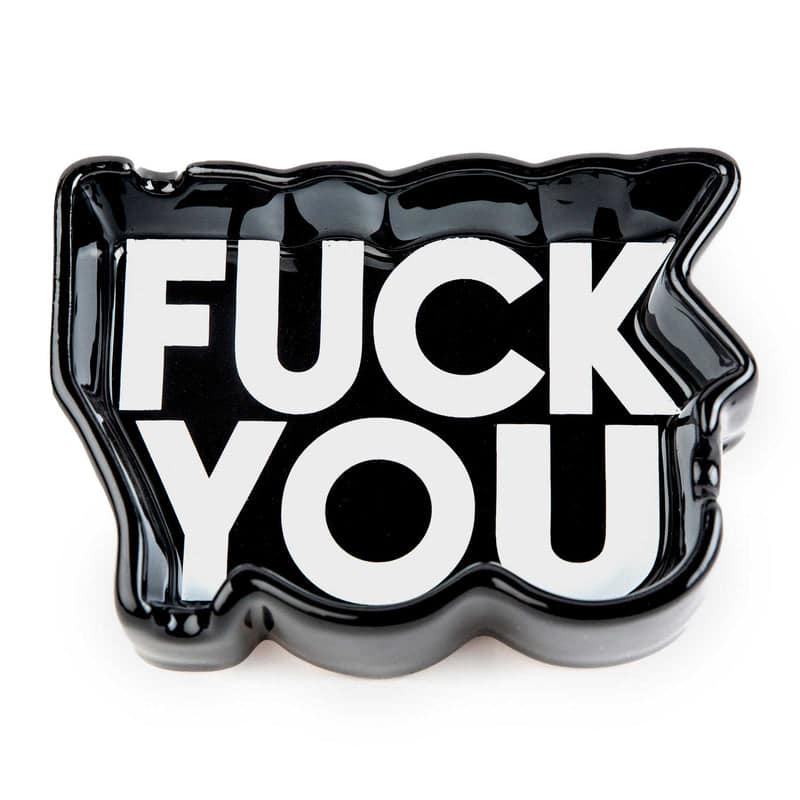Fuck You Ashtray by Sourpuss Clothing