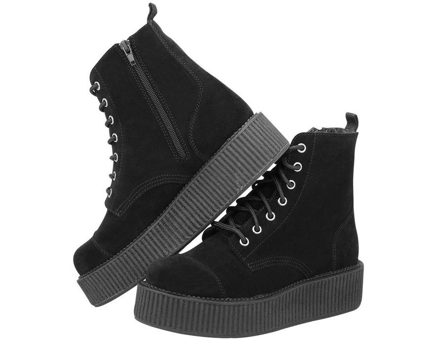 TUK Black Suede Mondo Boot A8642