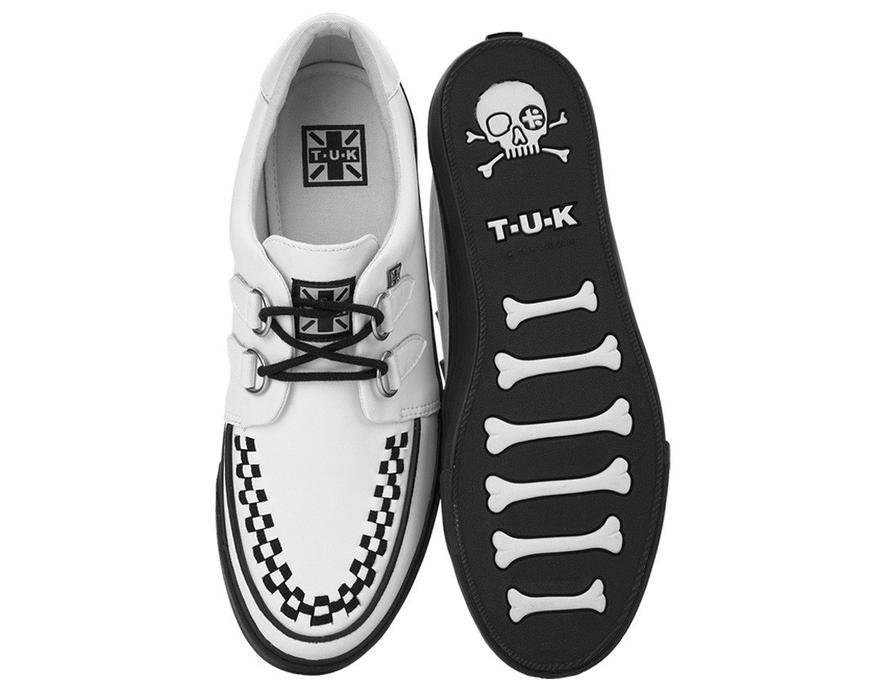 TUK White Sneaker Creeper A9179
