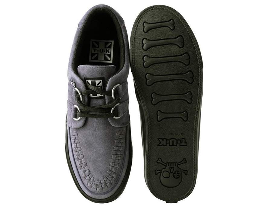 TUK Gray Suede Sneaker Creeper A9528