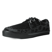 Thumbnail for TUK Black & Grey Leopard Sneaker Creeper A9948