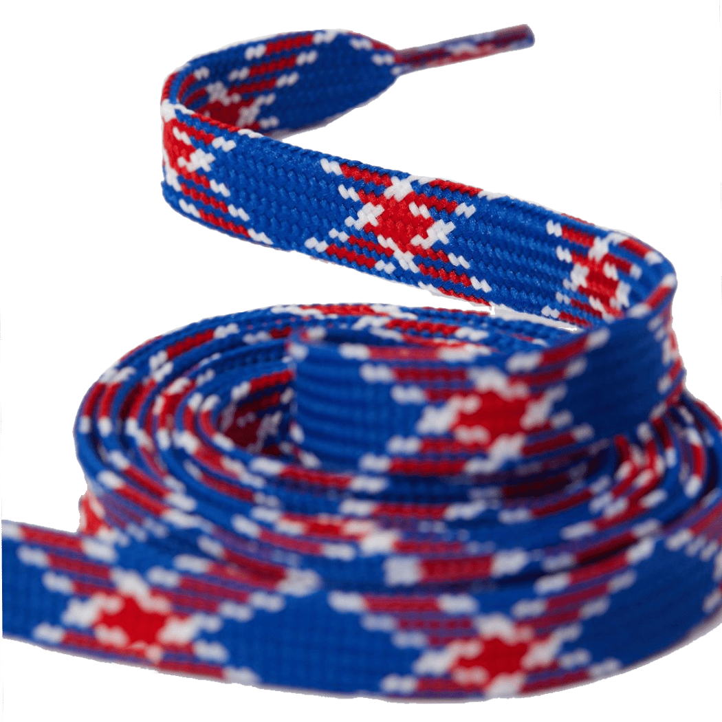 Dr. Martens 8-10 Eye Laces Blue Plaid