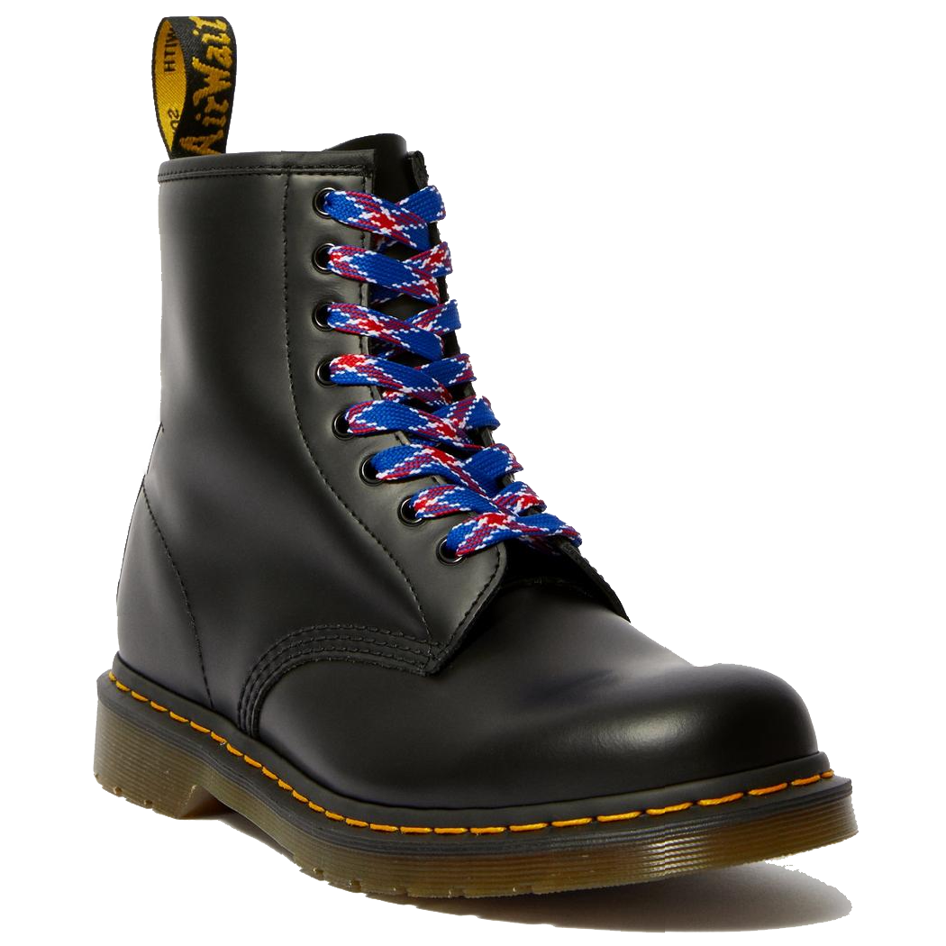 Dr. Martens 8-10 Eye Laces Blue Plaid