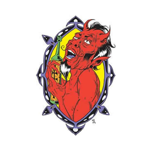 Forbes Drinkin Devil Sticker