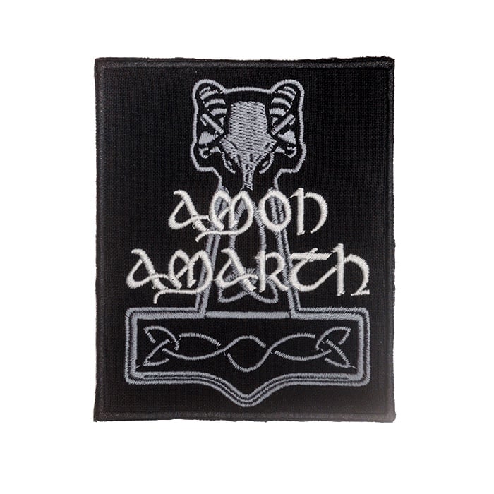 Amon Amarth Hammer Embroidered Patch