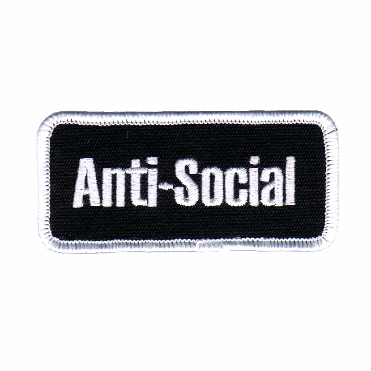 Anti-Social Name Tag Patch