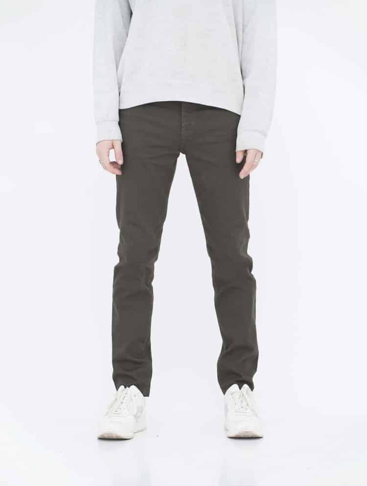 Army Green Skinny Jeans