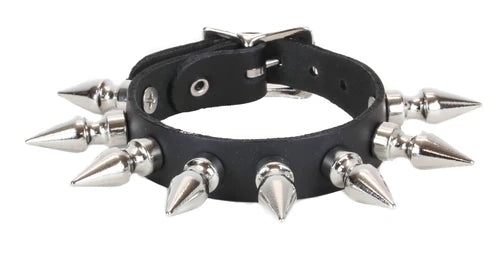 Cone Spike Studded Adjustable Wristband