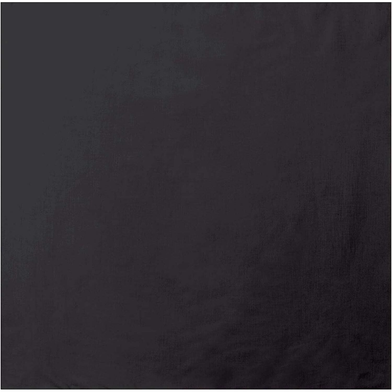 Plain Black Cotton Bandana