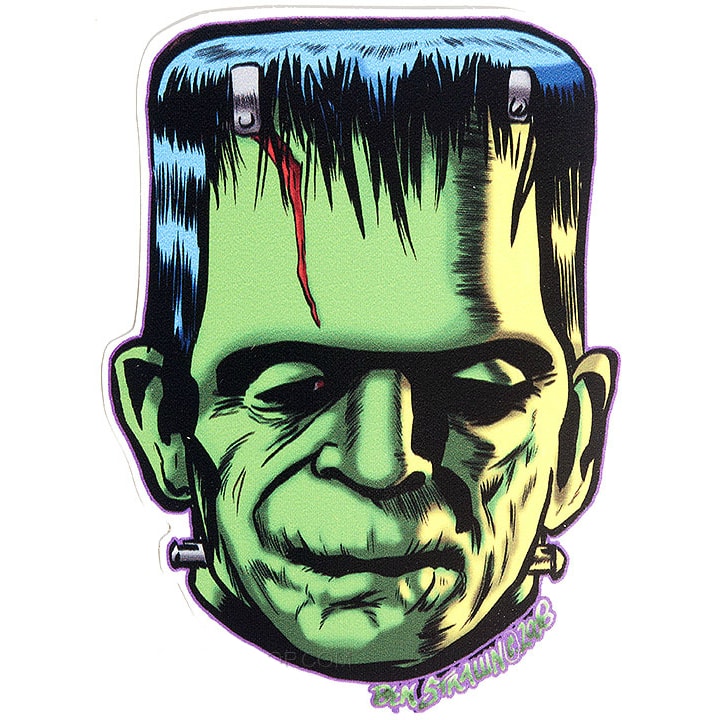Ben Von Strawn Franken-Kolor Sticker