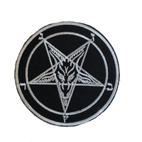 Thumbnail for Pentagram Baphomet Goat Patch