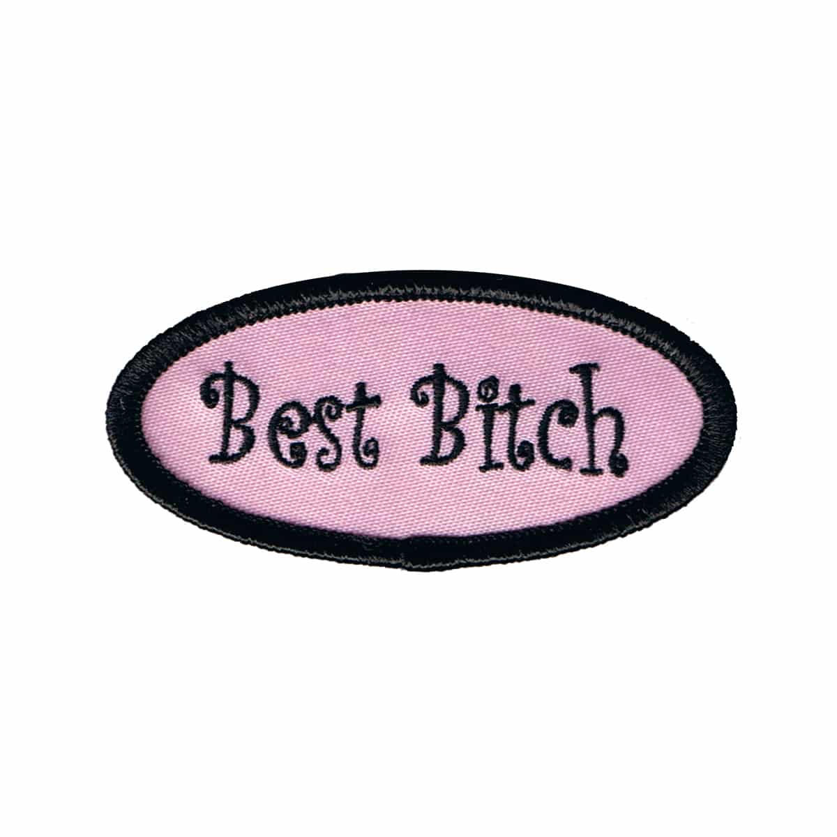Best Bitch Name Tag Patch