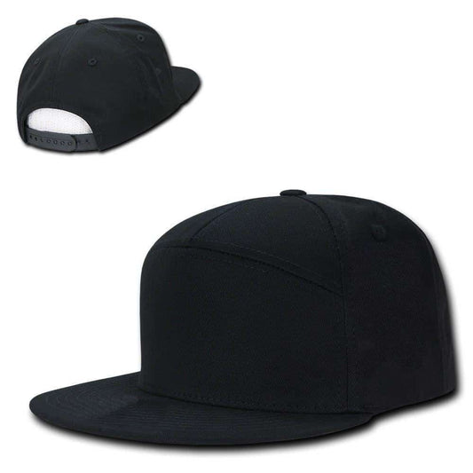 Black Snapback Hat