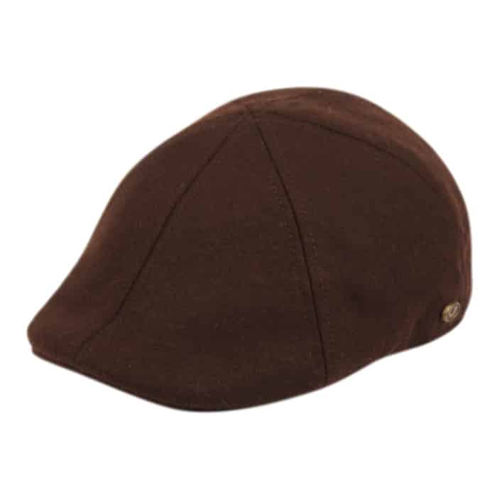 Brown Wool Ivy Cap