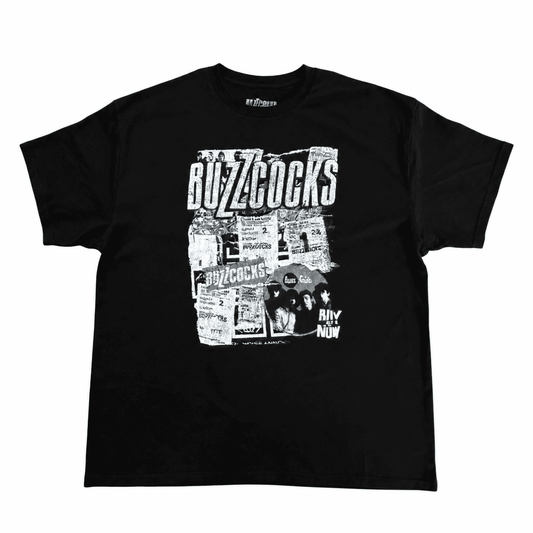Buzzcocks Poster Collage T-Shirt