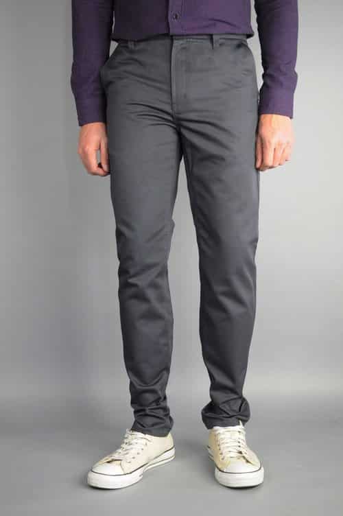 Charcoal Chino Pants by Neo Blue