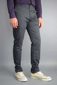 Thumbnail for Charcoal Chino Pants by Neo Blue
