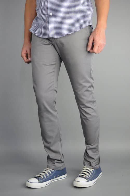 Gray Chino Pants by Neo Blue