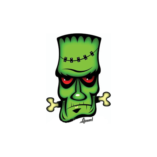 Chico VonSpoon Frank The Crank Sticker